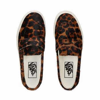 Damske Slip On Tenisky Vans Calf Hair Style 53 Biele VA45YTGVD